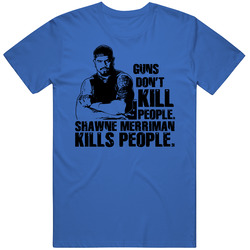 Shawne Merriman Guns Dont Kill People Football T Shirt