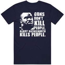 Albert Haynesworth Guns Dont Kill People Football T Shirt