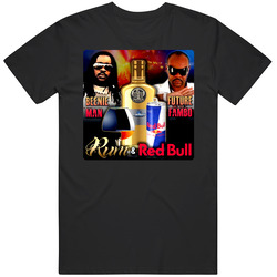 Beenie Man Rum And Red Bull Reggae Rambo T Shirt
