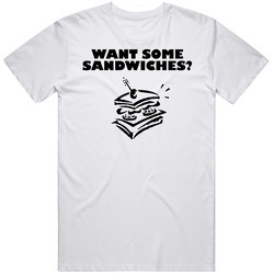 Bad Santa Sandwiches Movie T Shirt