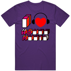 I Love Heart House Music T Shirt