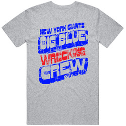 New York Big Blue Wrecking Crew La T Shirt