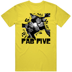 Fab Five Basketball Webber Jalen Rose T Shirt