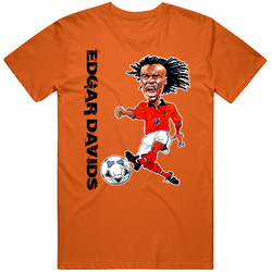 Edgar Davids Netherlands Holland Soccer T Shirt