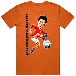 Marco Van Basten Netherlands Holland Soccer T Shirt