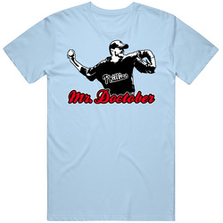 Roy Halladay Mr Doctober Phillies T Shirt