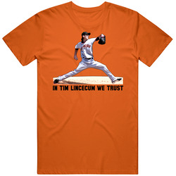 Tim Lincecum San Francisco Giants Baseball T Shirt