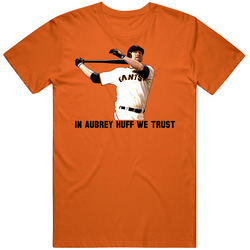 Aubrey Huff San Francisco Giants Baseball T Shirt