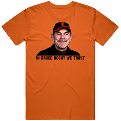 Bruce Bochy San Francisco Giants Baseball T Shirt