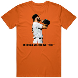 Brian Wilson San Francisco Giants Baseball T Shirt
