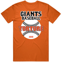 San Francisco Giants Torture Baseball Champions T Shirt