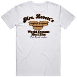 Sweeney Todd Lovett Meat Pies Movie T Shirt