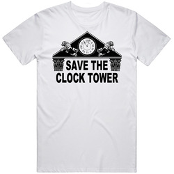 Save The Clock Tower Back To The Future Movie T Shirt