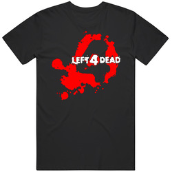 Left 4 Dead Video Game Horror Zombie T Shirt
