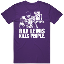 Ray Lewis Defense Baltimore Football T Shirt