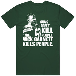 Nick Barnett Packers Defense Football T Shirt