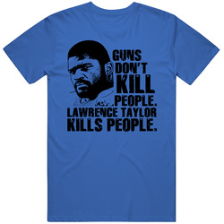 Lawrence Taylor Hall Of Famer Defense New York Football T Shirt