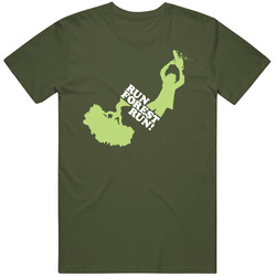 Forest Gump Parody Run Funny T Shirt