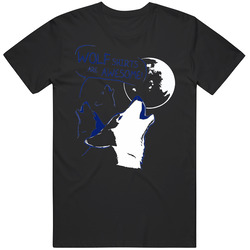 Wolf S Are Awesome Three Wolf Moon Parody T Shirt