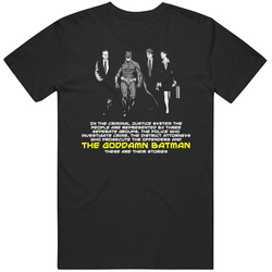 Law And Order Batman Parody T Shirt