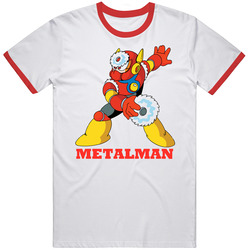 Metalman Robot Boss Mega Man 2 Nes Video Game T Shirt