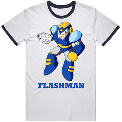 Flashman Robot Boss Mega Man 2 Nes Video Game T Shirt