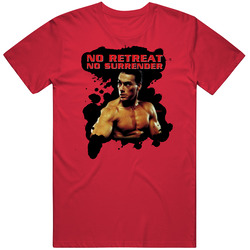 No Retreat No Surrender Fighting Movie T Shirt