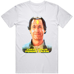 Funny Farm Movie 80s Chevy Chase T Shirt