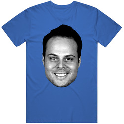 Auston Matthews Giant Head Hockey T Shirt