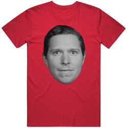 Niklas Backstorm Giant Head Hockey T Shirt