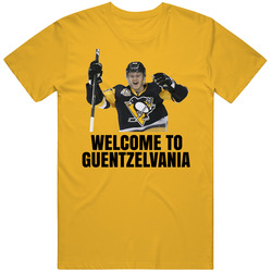 Jake Guentzel Welcome To Guentzelvania Hockey T Shirt