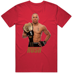 George St Pierre Gsp Rush Mma Fighter T Shirt