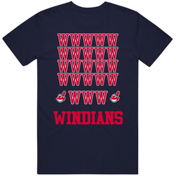 Cleveland Indians Windians 23 Wins In A Row Streak Baseball T Shirt