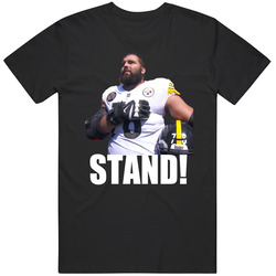 Alejandro Villanueva Pittsburgh Football Solidarity Stand Patriotic T 