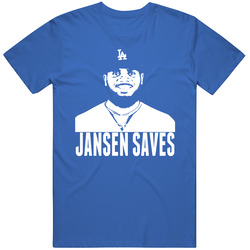 Kenley Jansen Saves Los Angeles Pitcher Closer Baseball T Shirt