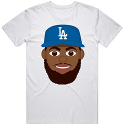 Kenley Jansen Graphic Emoji Funny Los Angeles Baseball T Shirt