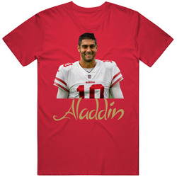 Jimmy Garoppolo Football Quarterback San Francisco Aladdin T Shirt