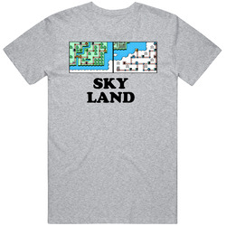 Super Mario Brothers Sky Land Nes Video Game T Shirt