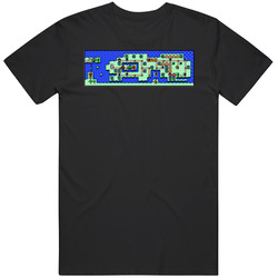 Super Mario Brothers 3 World 4 Nes Video Game T Shirt
