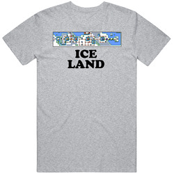 Super Mario Brothers 3 Ice Land Nes Video Game T Shirt