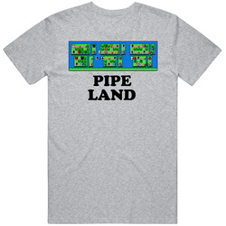 Super Mario Brothers 3 Pipe Land Nes Video Game T Shirt