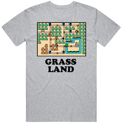 Super Mario Brothers 3 Grass Land Nes Video Game T Shirt