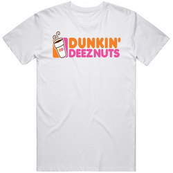 Dunkin Deez Nuts Funny Parody T Shirt