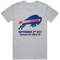 Howard Upset College Football Unlv Sports Victory T Shirt