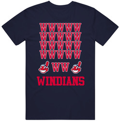 Cleveland Indians Windians 22 Wins In A Row Streak Baseball T Shirt