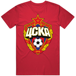 Pfc Cska Moscow Russian Premier League Football Club Soccer Team T Shi