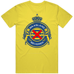 Waasland-beveren Football Club Soccer Team Belgium Jupiler League T Sh