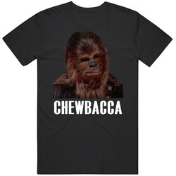Chewbacca Star Wars Tribute Movie T Shirt