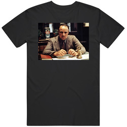 The Godfather Don Vito Corleone Mafia Movie Fan T Shirt