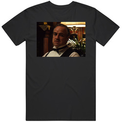 The Godfather Don Vito Corleone Cult Classic Mafia Movie Fan T Shirt